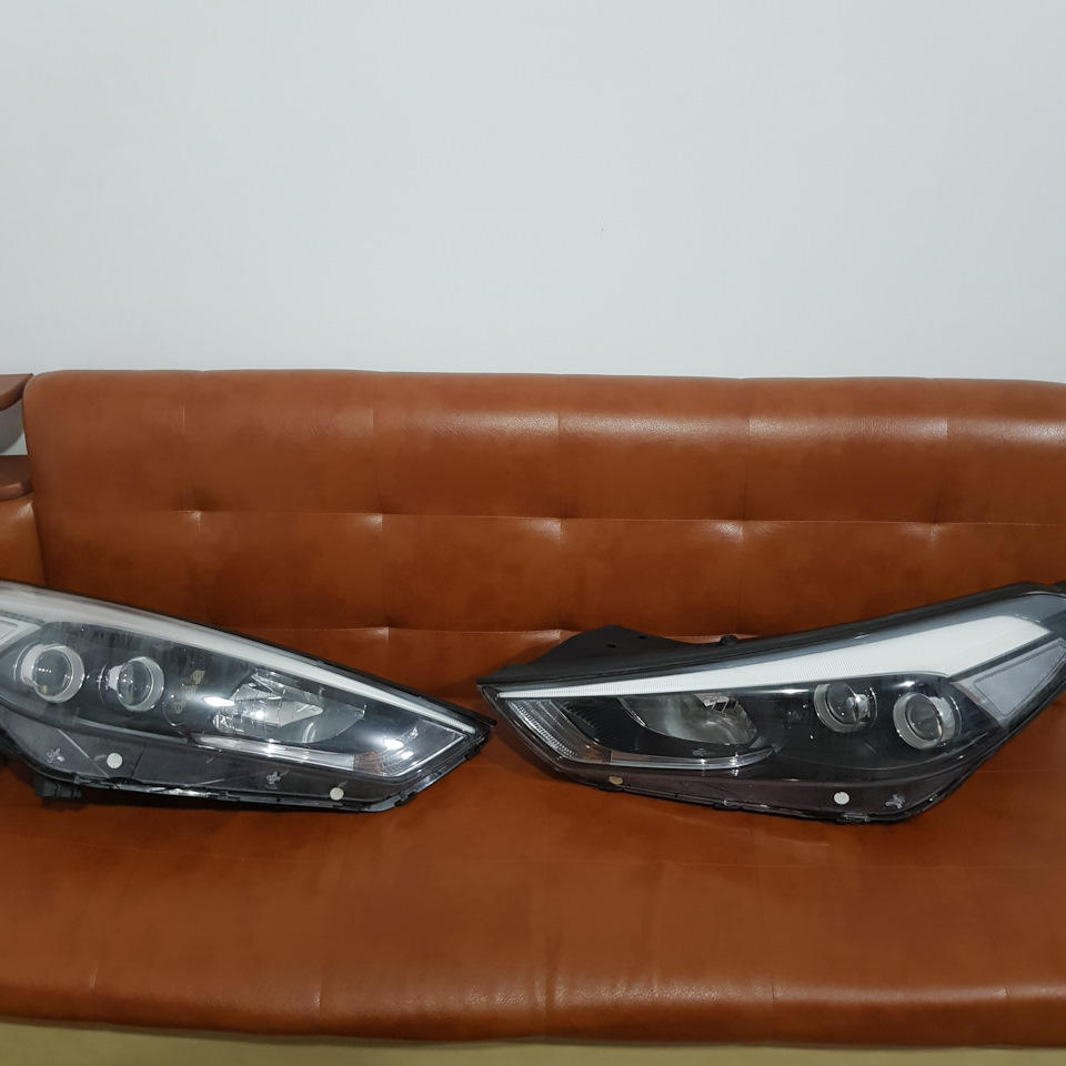 Встановлення штатних передніх LED фар. 3
