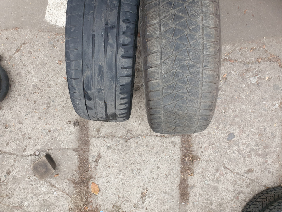 Поставив зад 245/55R19 3