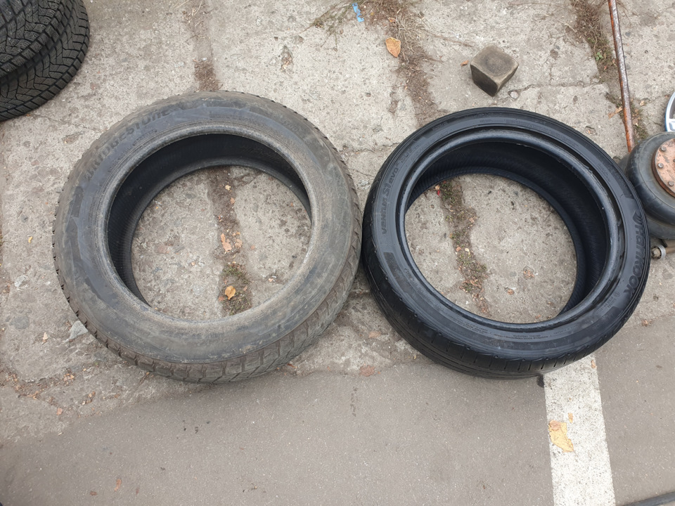 Поставив зад 245/55R19 4