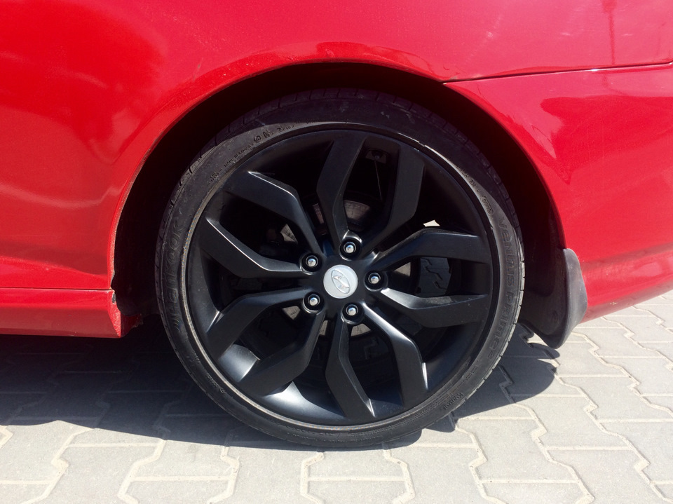 Корейські диски R18 Black edition (Veloster) 3