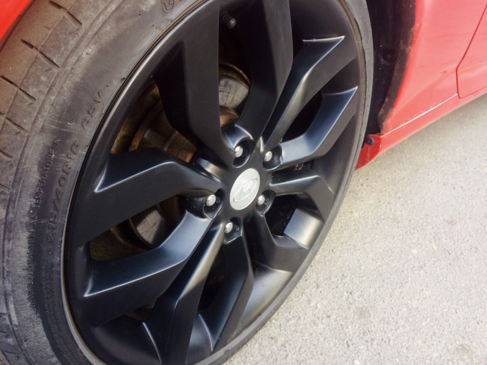 Корейські диски R18 Black edition (Veloster) 4