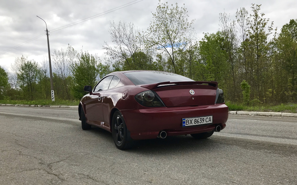 Задня оптика Black Edition Hyundai Coupe 2002-2006 4