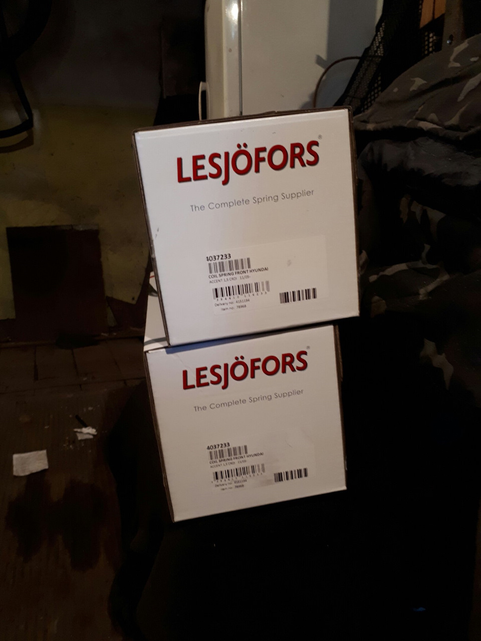 Пружини LESJOFORS 1