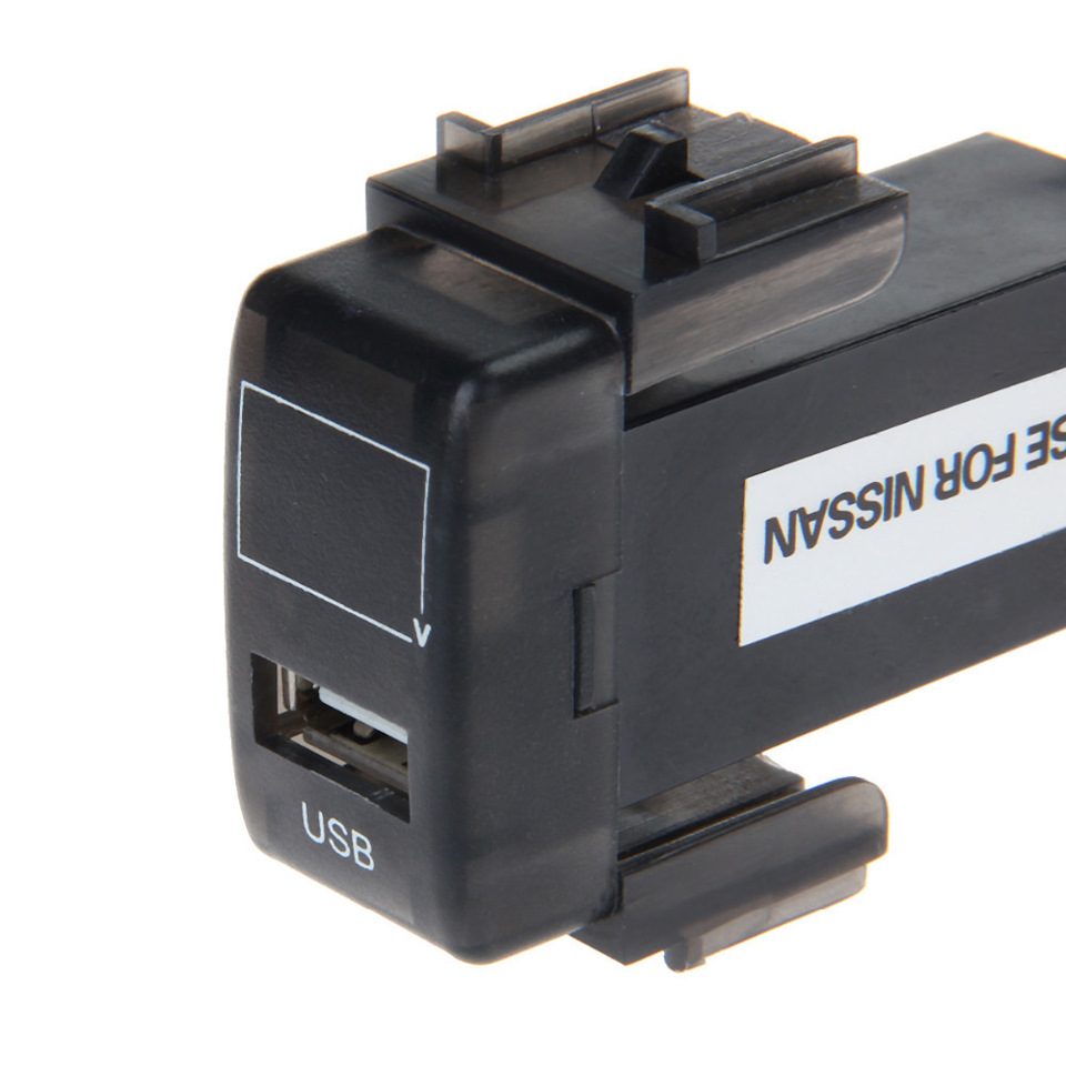 Вимикач ДХО + зарядка USB з вольтметром 3