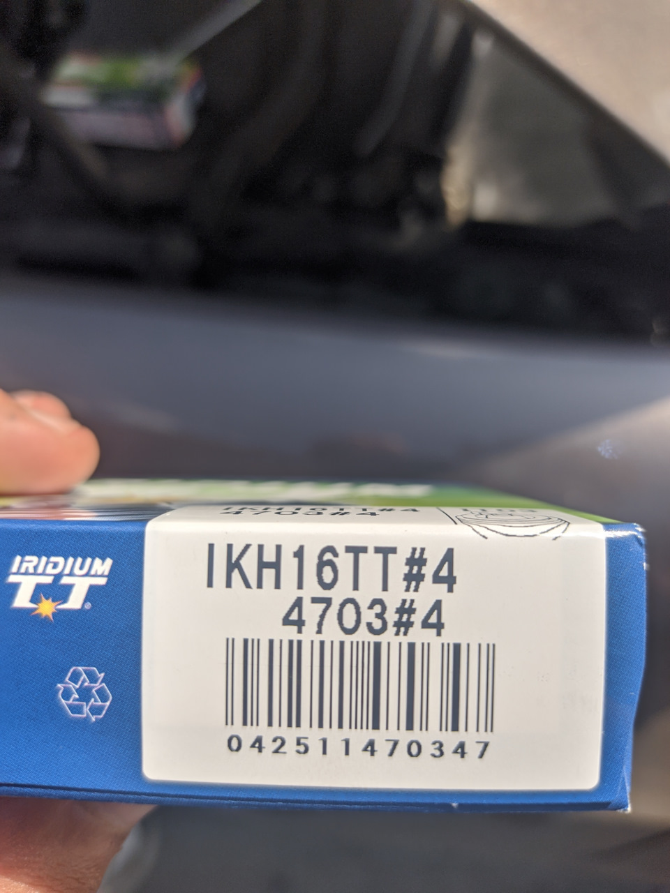 Заміна свічок запалювання в ДВС (з NGK на DENSO) 4