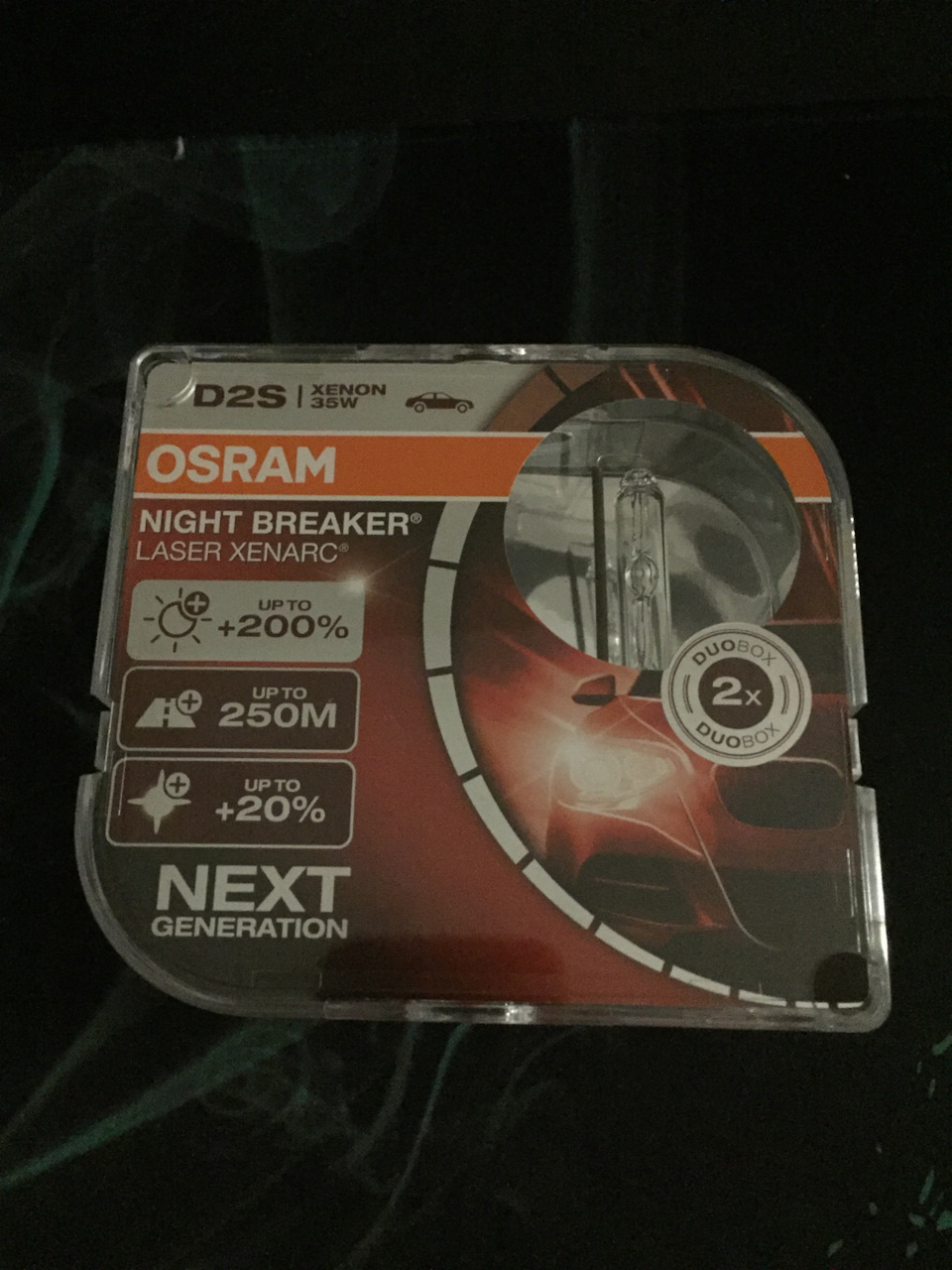 Ксенонові лампи Osram Night Breaker Laser +200% у головне світло 1