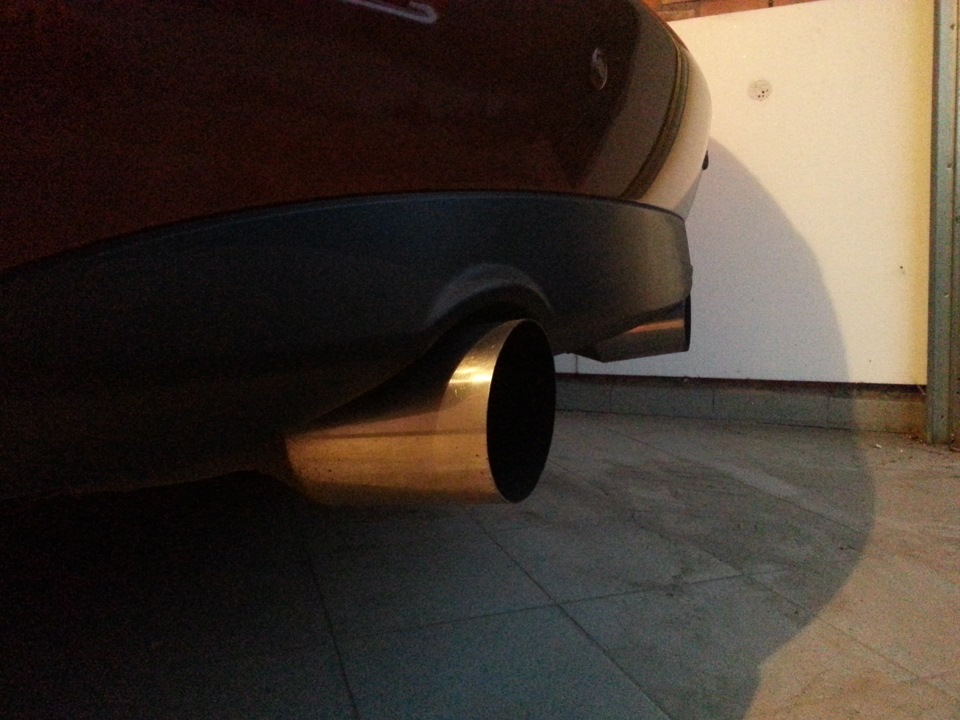 Kakumei exhaust installed 2