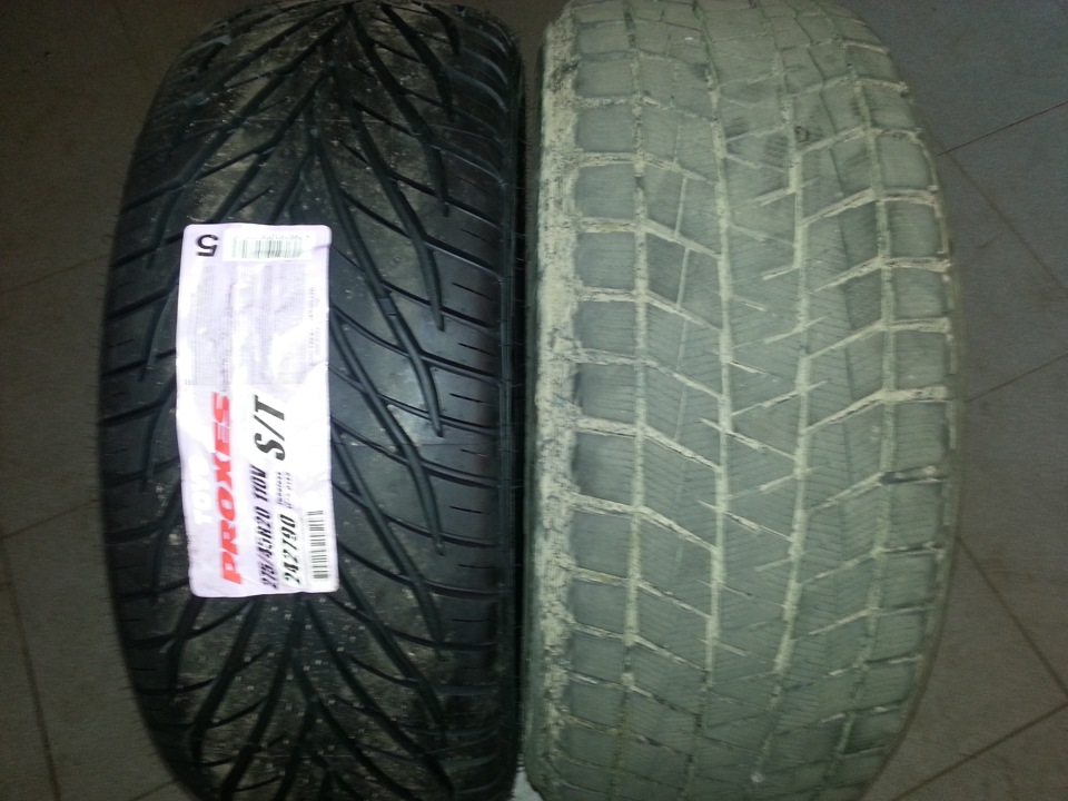 Нові тапки на літо: TOYO proxes S/T 275/45 R20 110V 1
