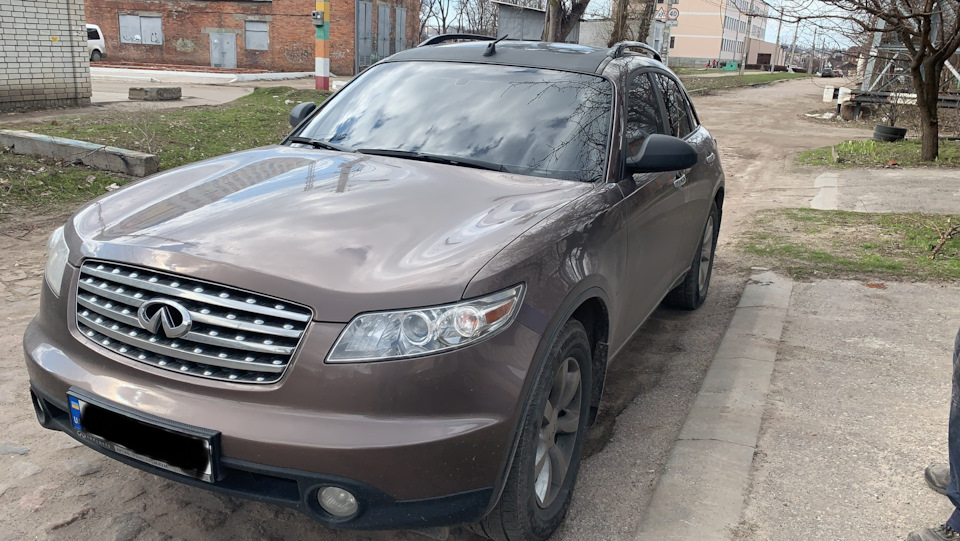 Тонування в коло Інфініті fx35 1