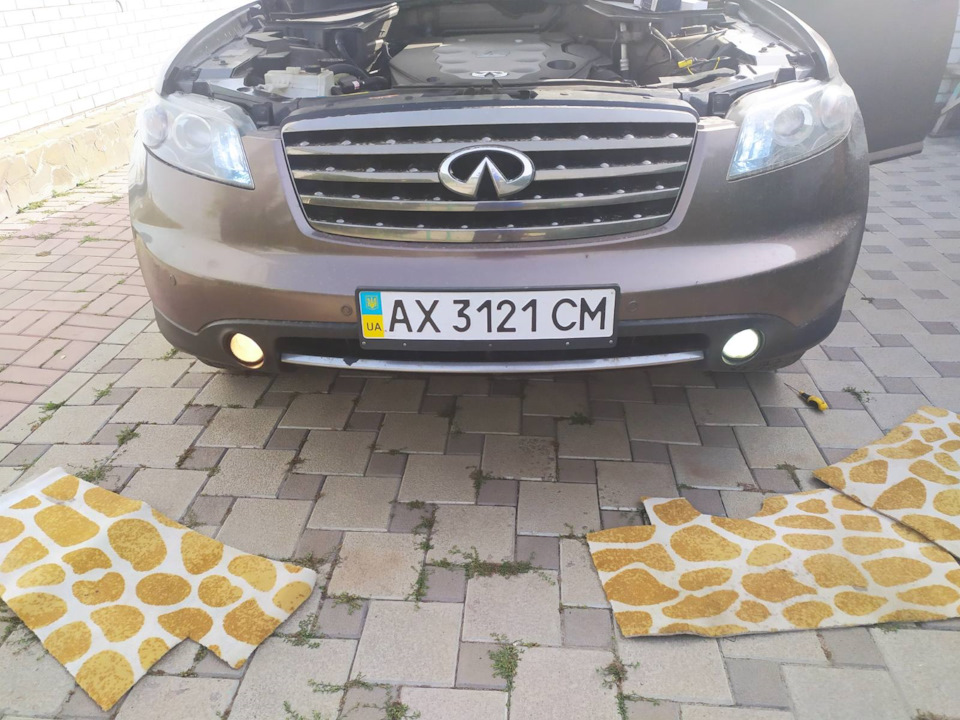 Замінив лампочки в ПТФ на LED 3