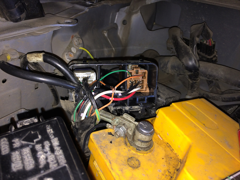 FX35. Активація DRL (ДХО) на американці 2004 року. 5