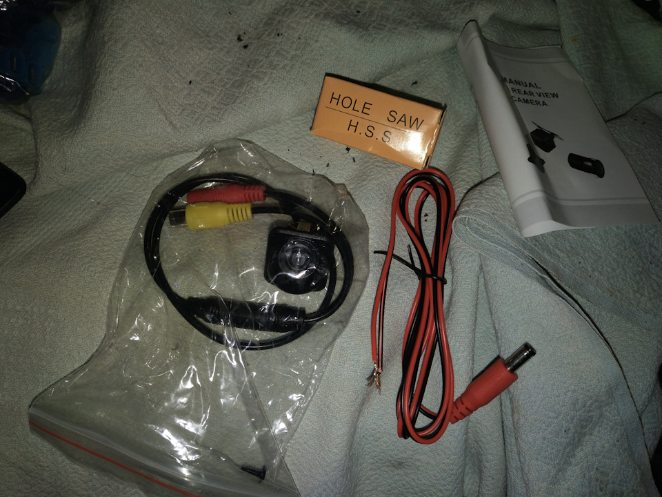 Передня та задня камери для FX35 + LCD дзеркало 3