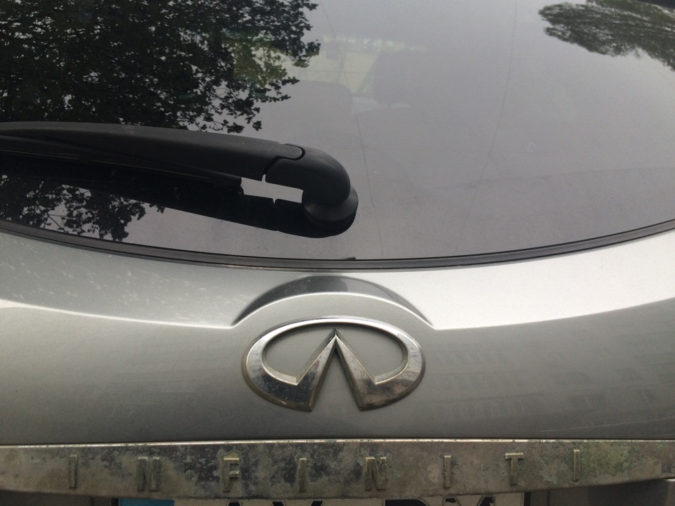 Plasti Dip і облізлий хром. Перший досвід. Infiniti FX 35 1