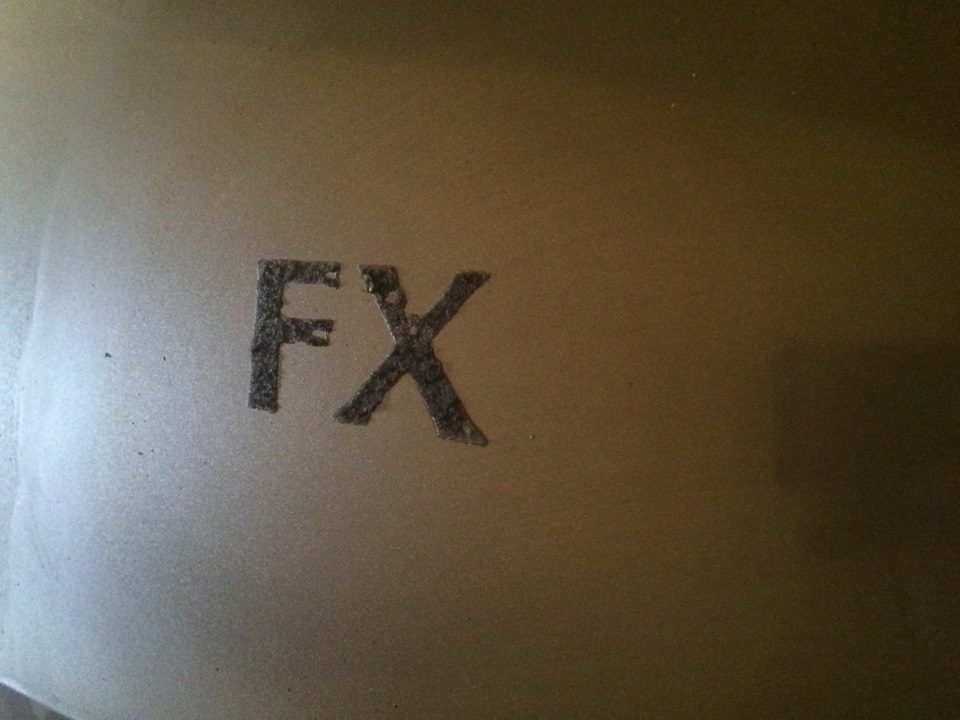 Шильдік FX35. Знімаємо за непотрібністю) 3
