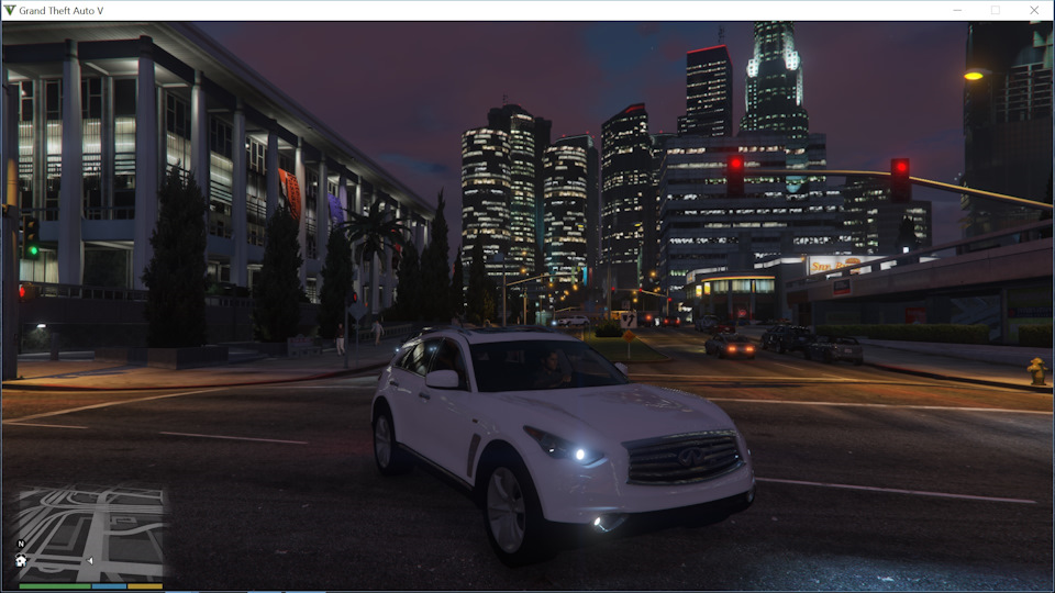 Infiniti FX, QX in GTA 5 world 1