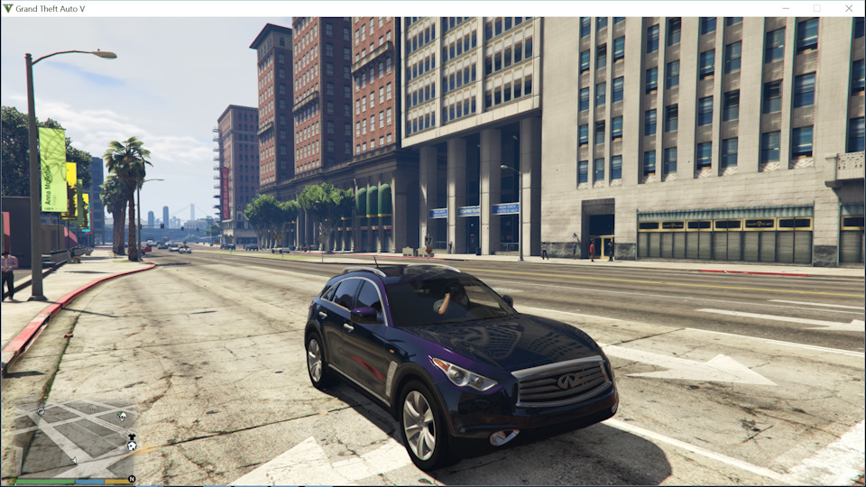 Infiniti FX, QX in GTA 5 world 4