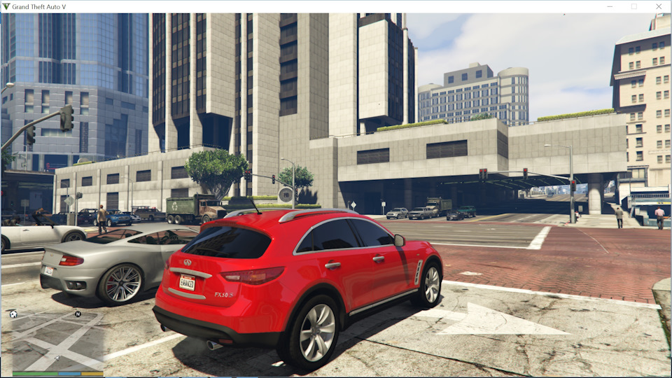 Infiniti FX, QX in GTA 5 world 5