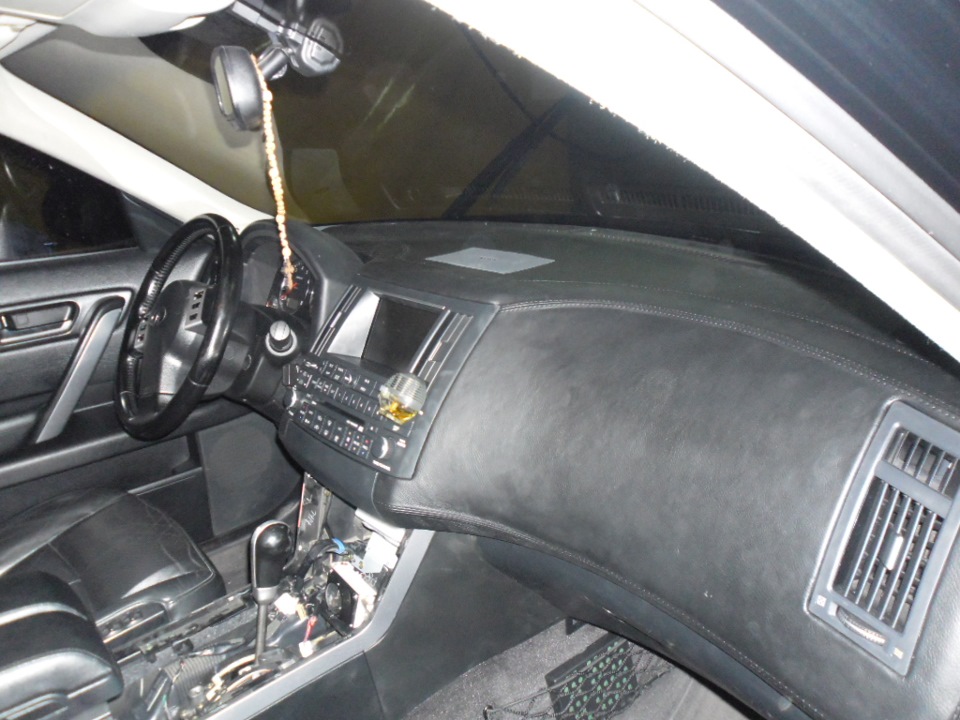 реставрація торпеди на Infiniti FX FX 45 SPORT BLACK частина 2 2
