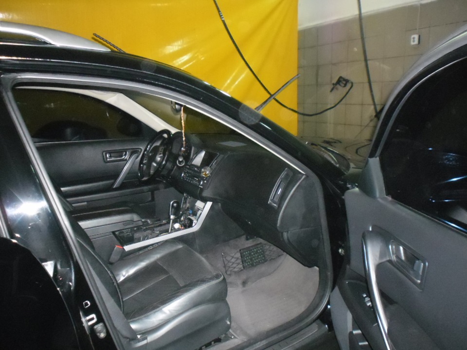 реставрація торпеди на Infiniti FX FX 45 SPORT BLACK частина 2 4