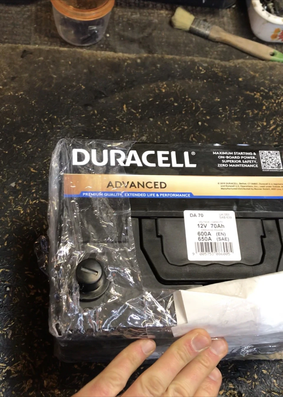 Заміна АКБ Duracell