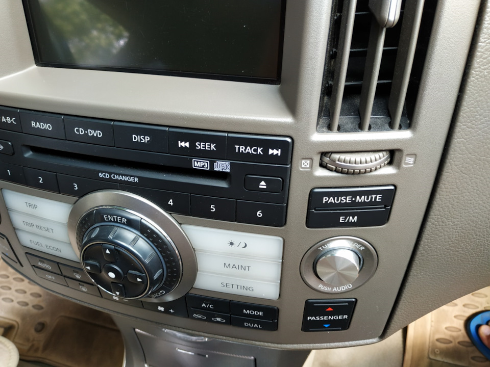 Аудіо крутилки Infiniti fx35 1G 5