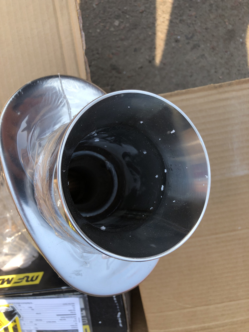 Вихлоп MAGNAFLOW разом із Test pipe BERK 4