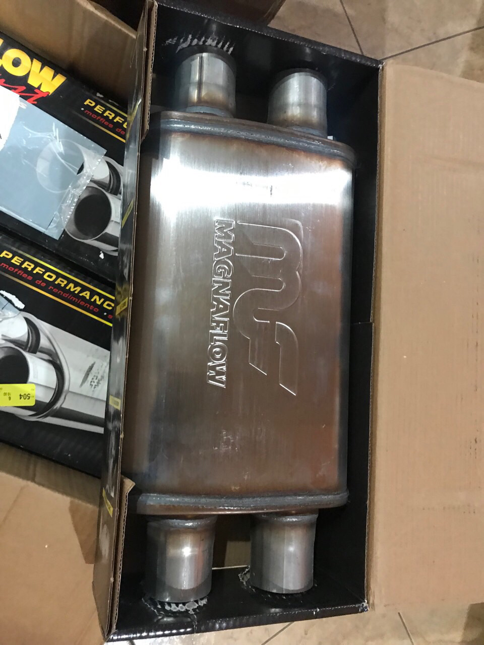 Вихлоп MAGNAFLOW разом із Test pipe BERK 1