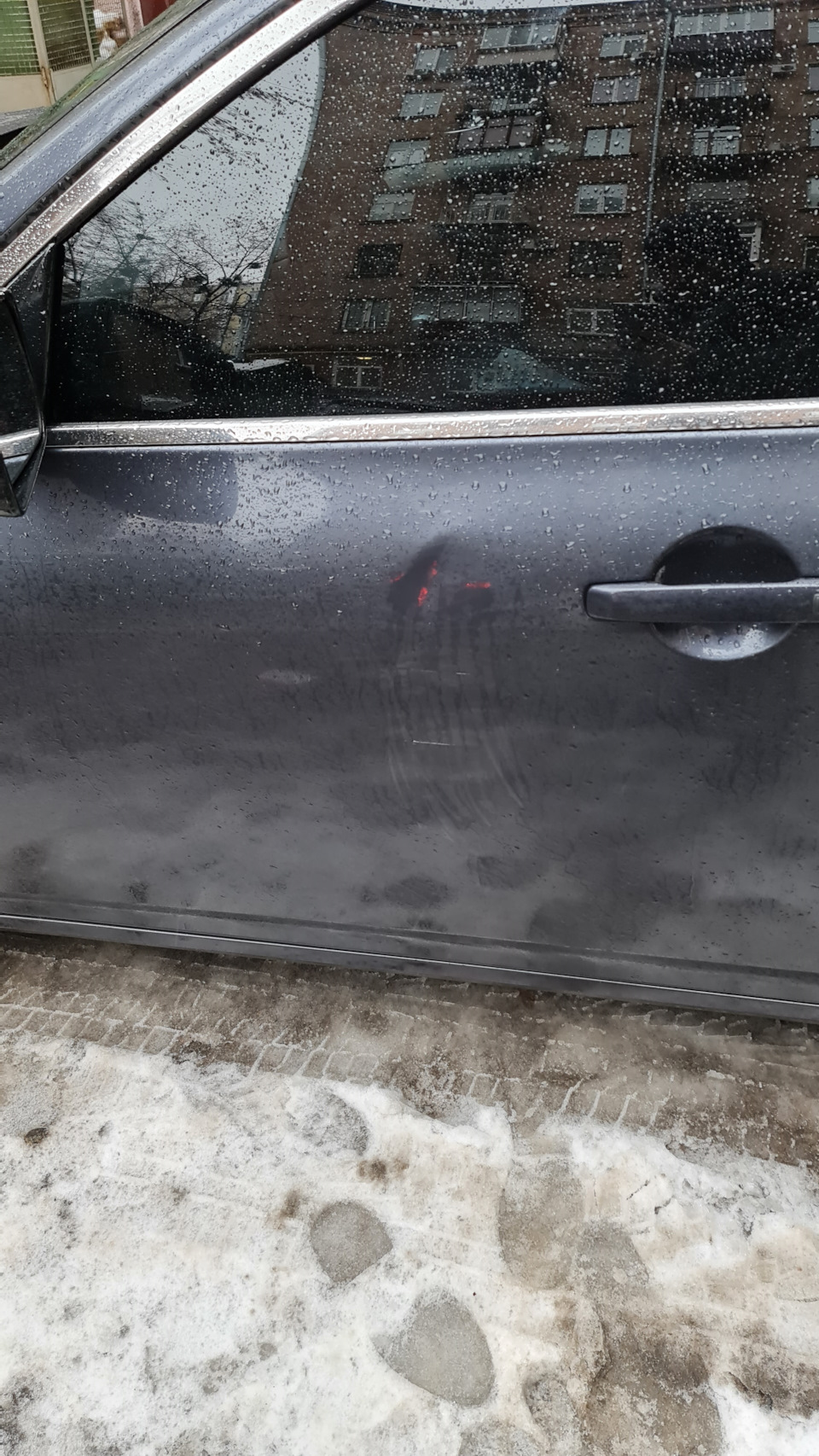 Перший сніг та перші враження від Infiniti взимку 4