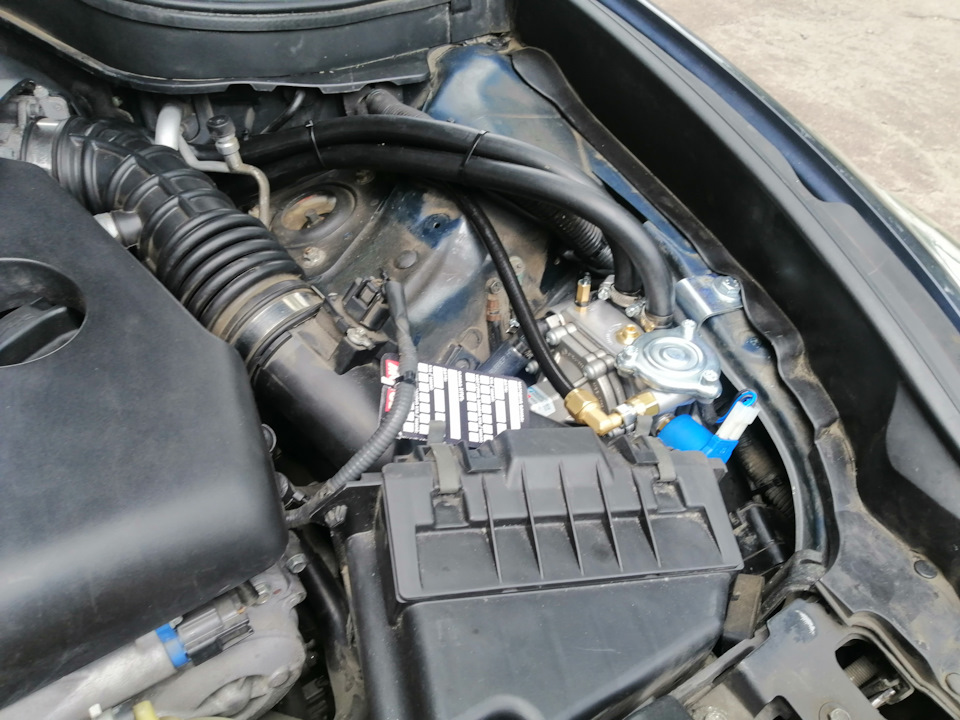 Встановлення газу та GPS 2