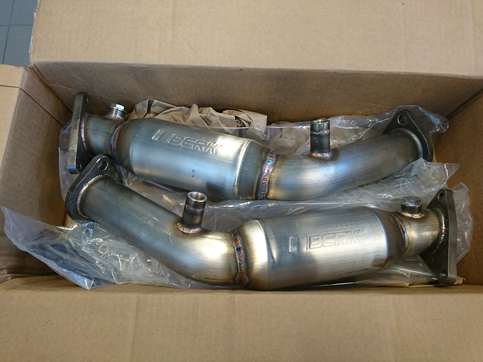 BERK Resonated Test Pipes (BT1407-RES) - видаляємо каталізатори 2