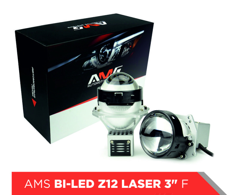 встановлення LED AMS Bi-LED Z12 LASER 2