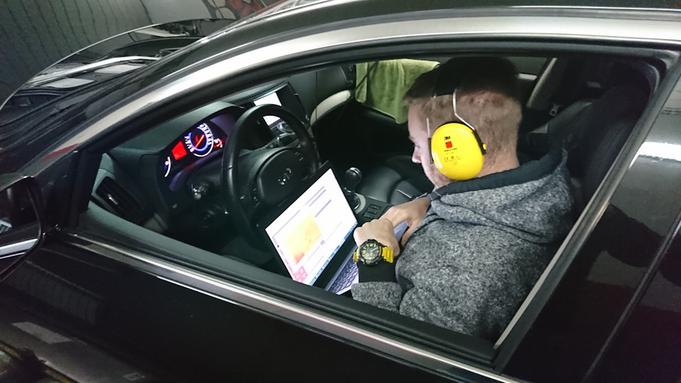 виміри потужності на диностенді (dyno) 5