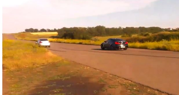 Заїзд проти Infiniti G37 coupe 2