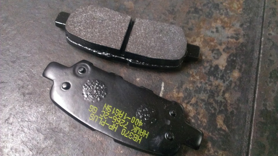 Заміна задніх Hawk HPS на Hawk HP+ 2
