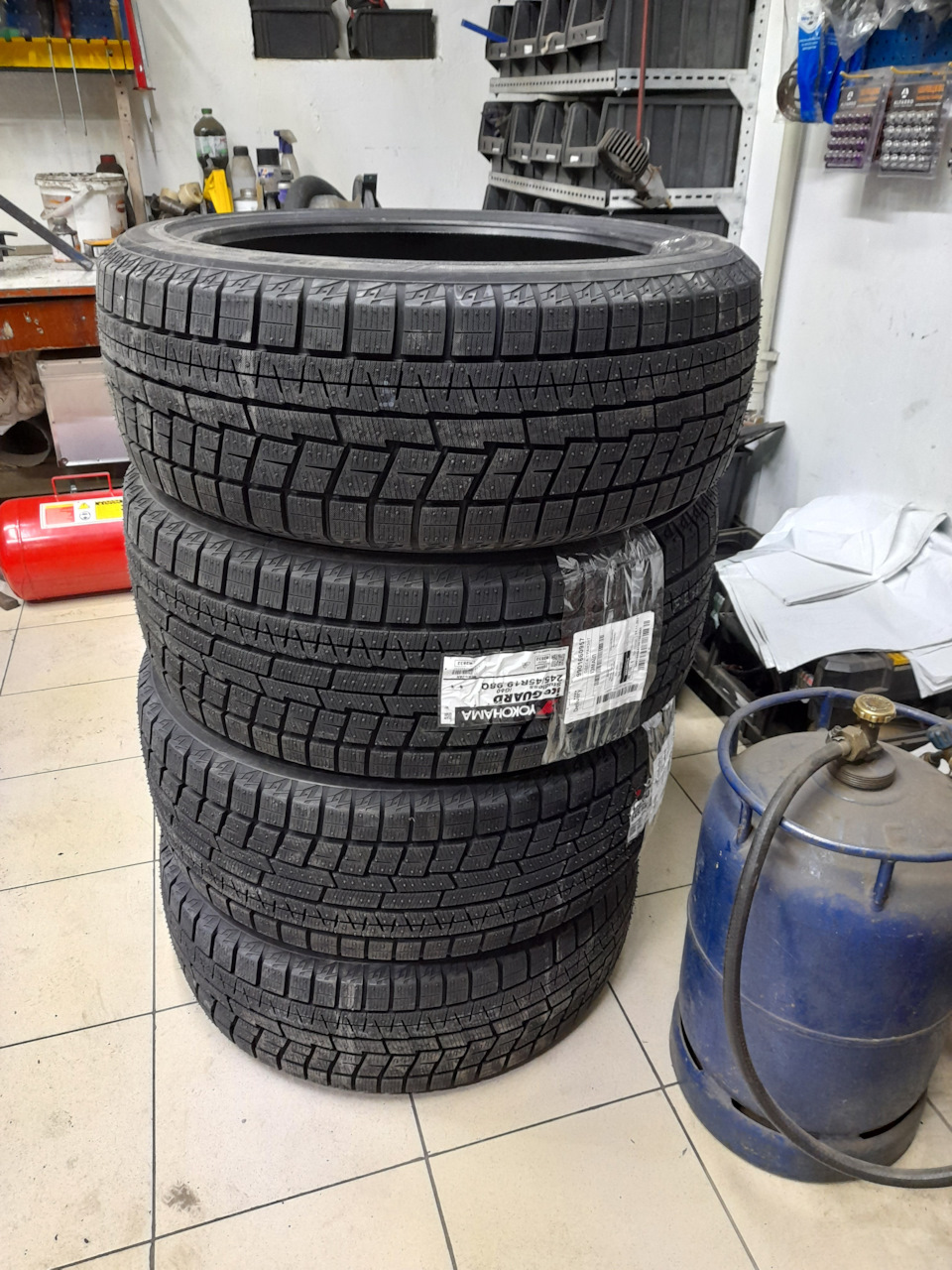 Зимова гума Yokohama IG60 / TPMS питання закрито 3