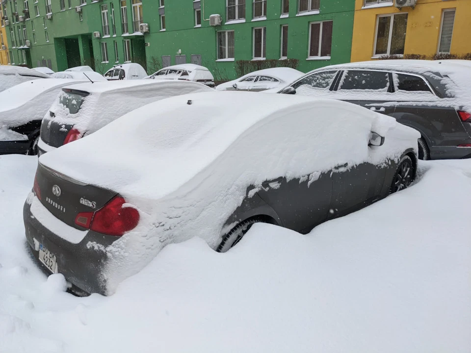 Зима з G37xS