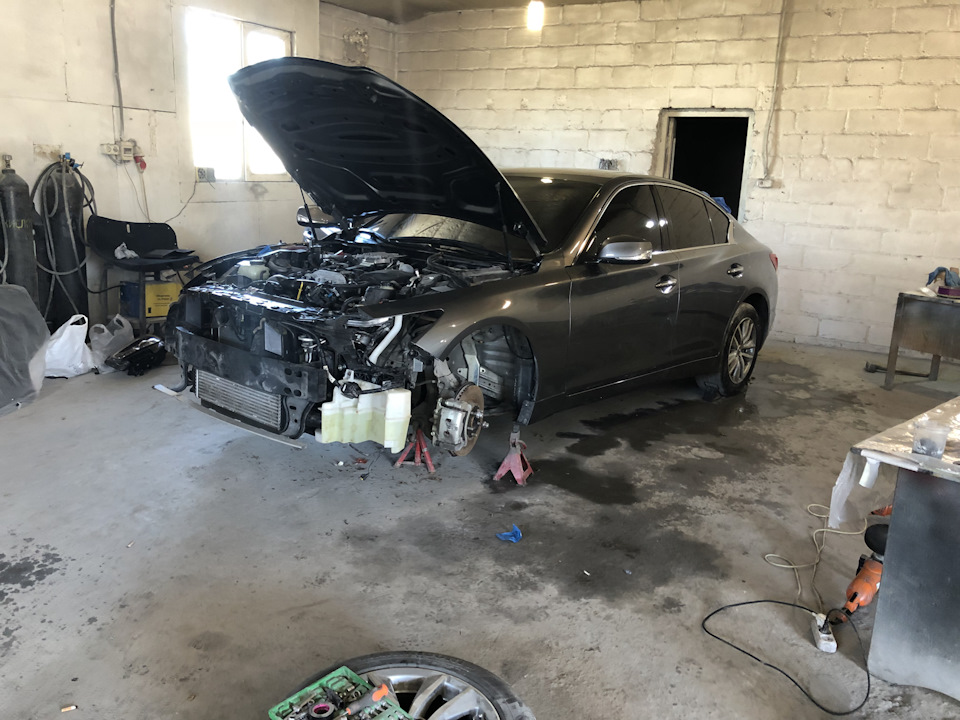 Як адаптувати АКПП 722.9 (w7v700) в Infiniti Q50 2
