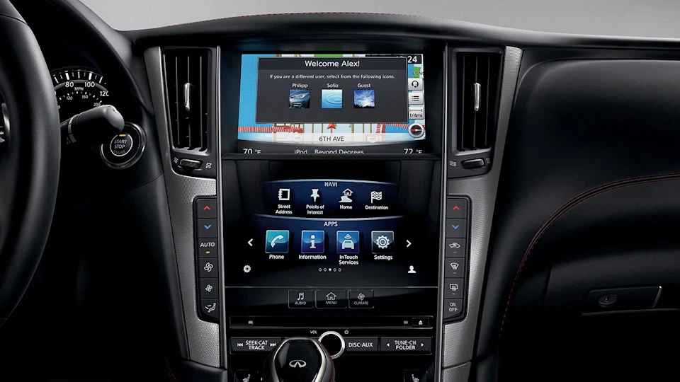 Хто оновлював InTouch Infiniti Q50