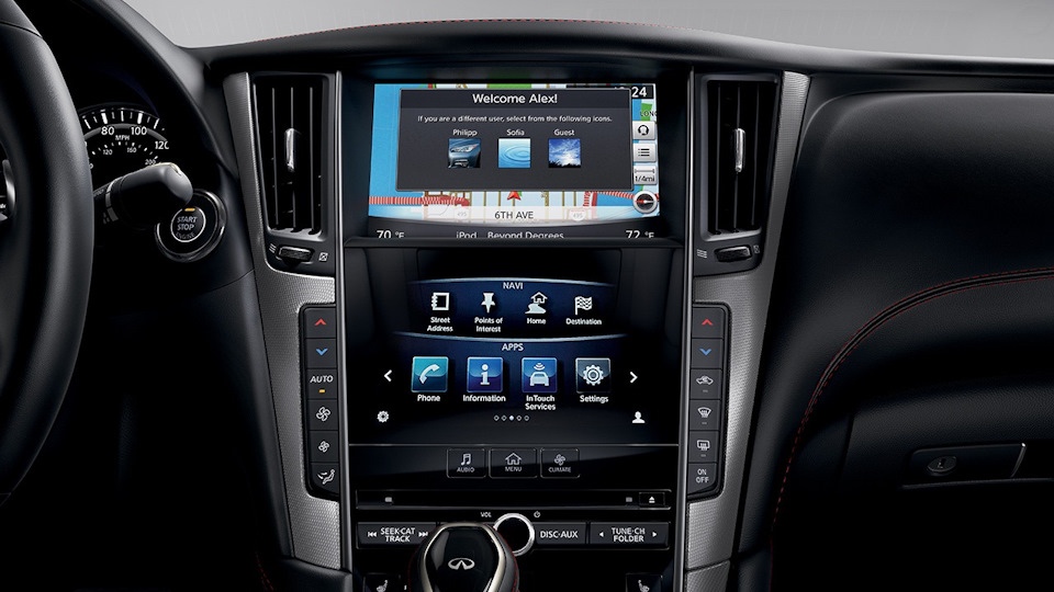 Хто оновлював InTouch Infiniti Q50 1
