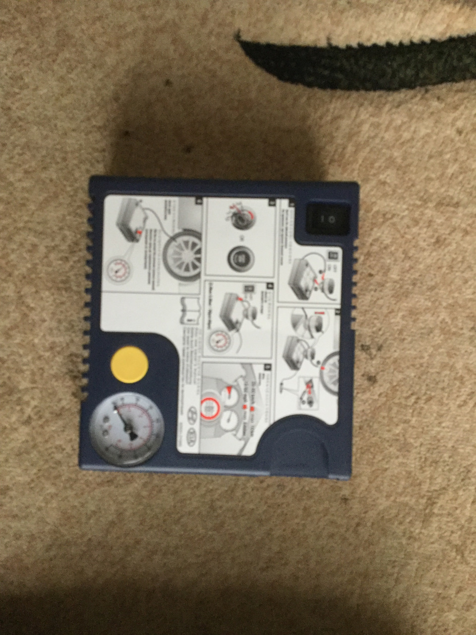 Tire mobility kit 3