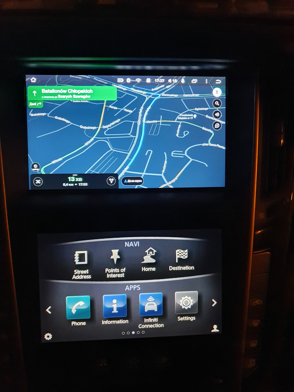 Infiniti Q50 Android Module 3