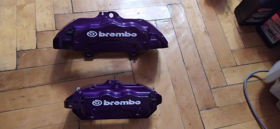 Brembo Z18 6+4 pot. Зібрав комплект гальм! 2
