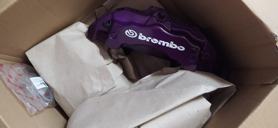 Brembo Z18 6+4 pot. Зібрав комплект гальм! 1