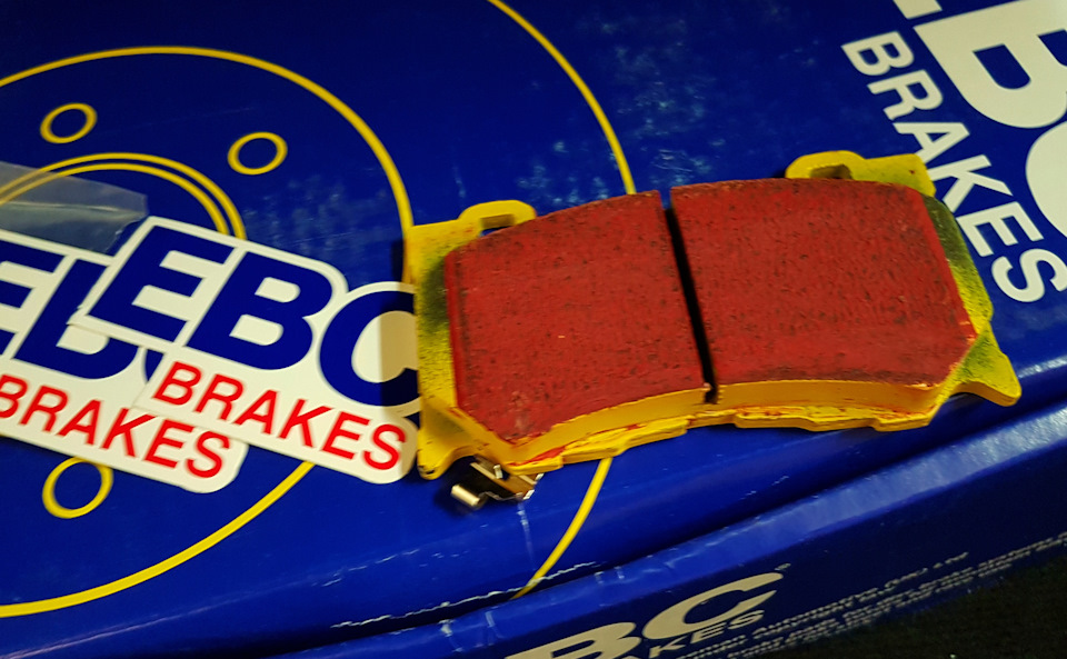 Апгрейд гальм: Гальмівні диски EBC Brakes Ultimax + колодки EBC Brakes Yellowstuff 5