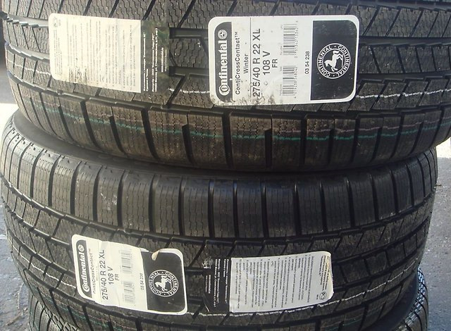 Гума на зиму: Continental ContiCrossContact Winter 275/40R22 108V 2