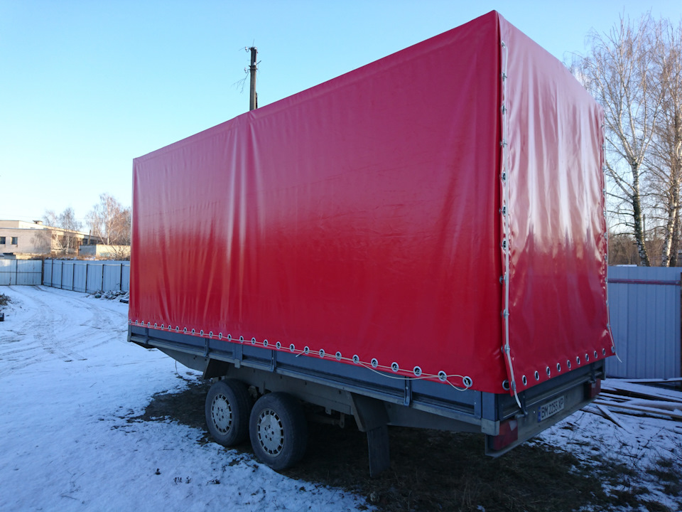 Тентік на причіп 3