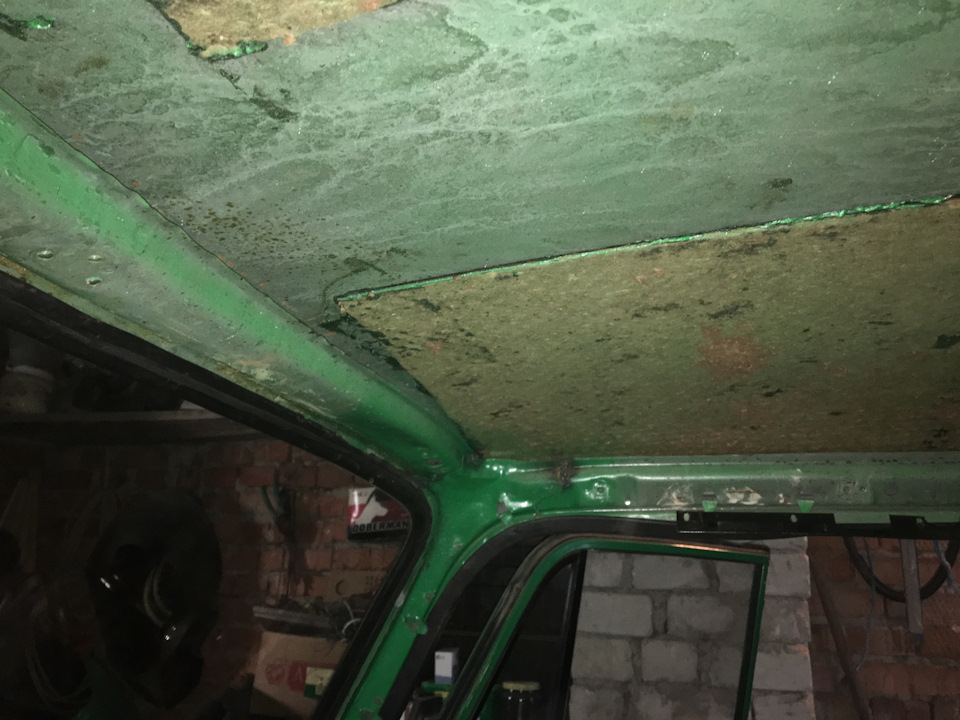 Розбірка салону та віброізоляція даху 5