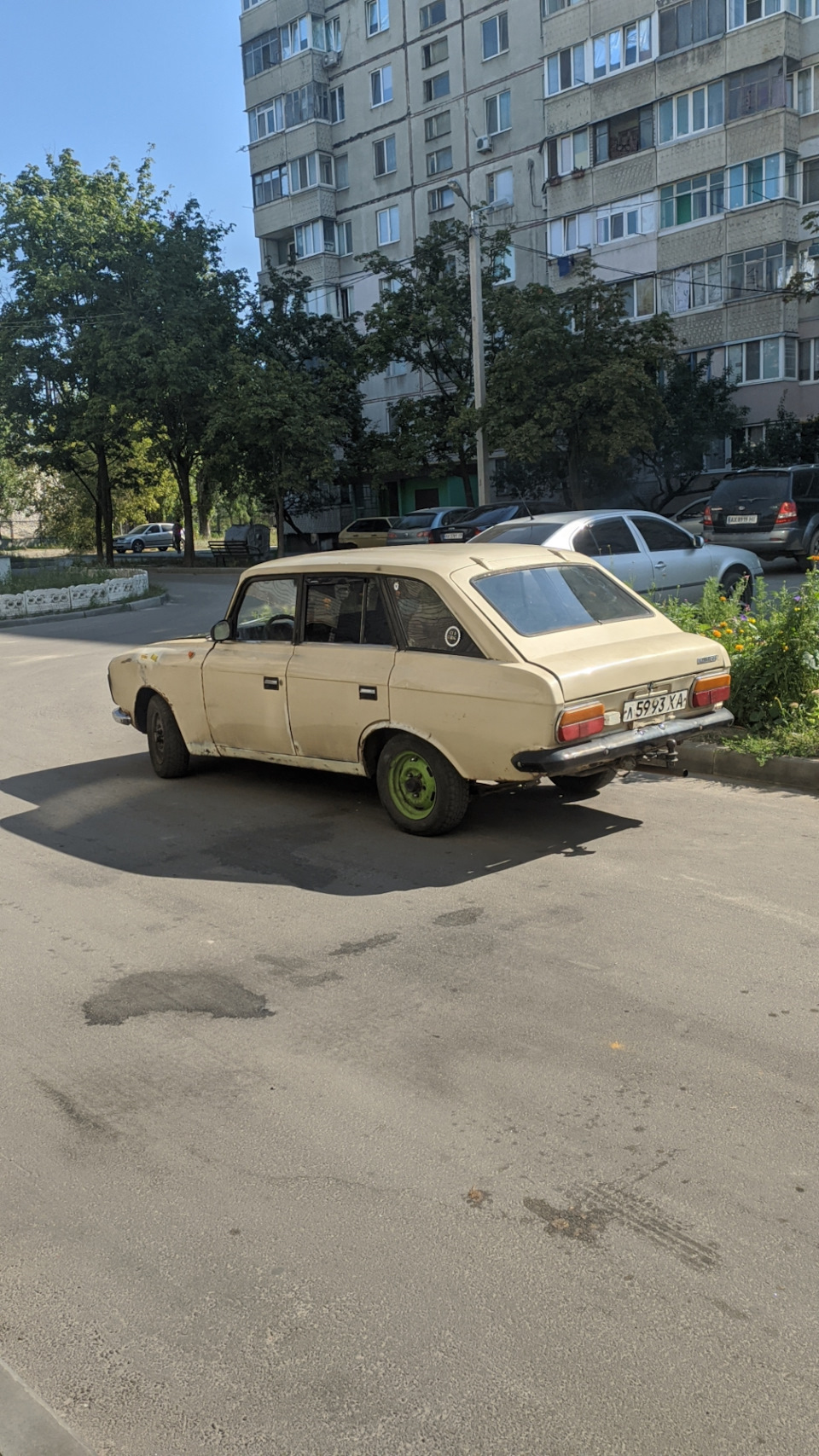 Закатали задні стекла в 15% 4