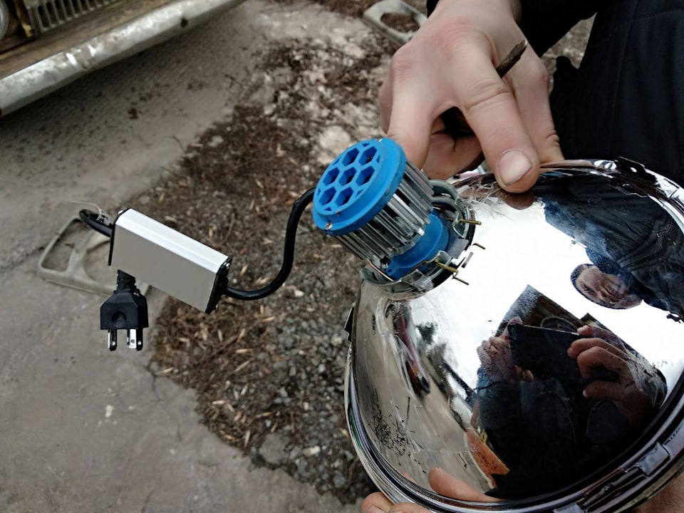 Заміна фар і проба лапм Led 3