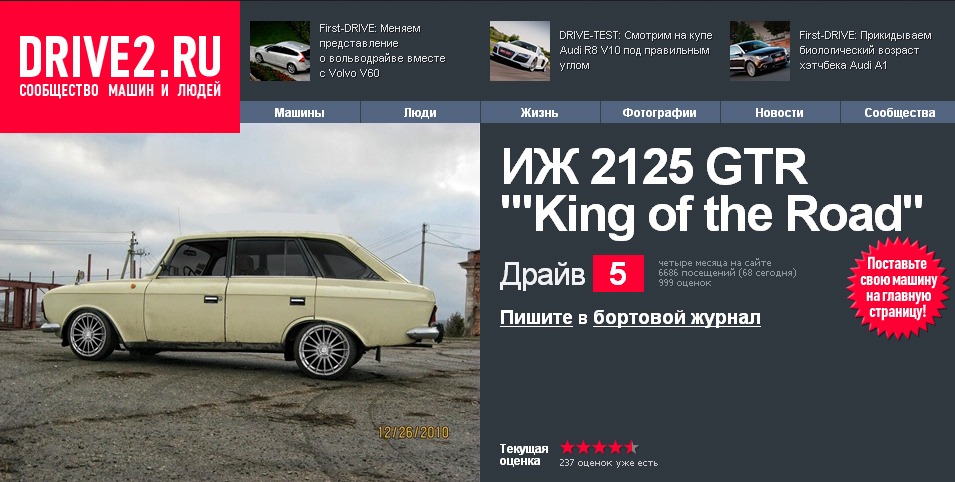 Поїздка в гості до GTRy) 1